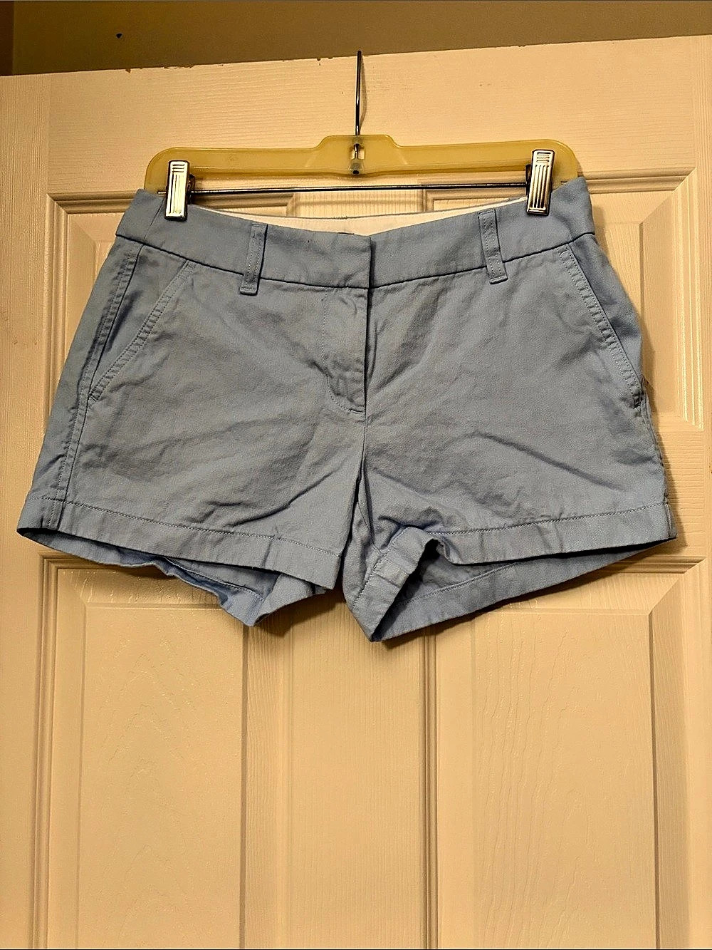 J.Crew Classic Chino Short Blue Shorts Size 2